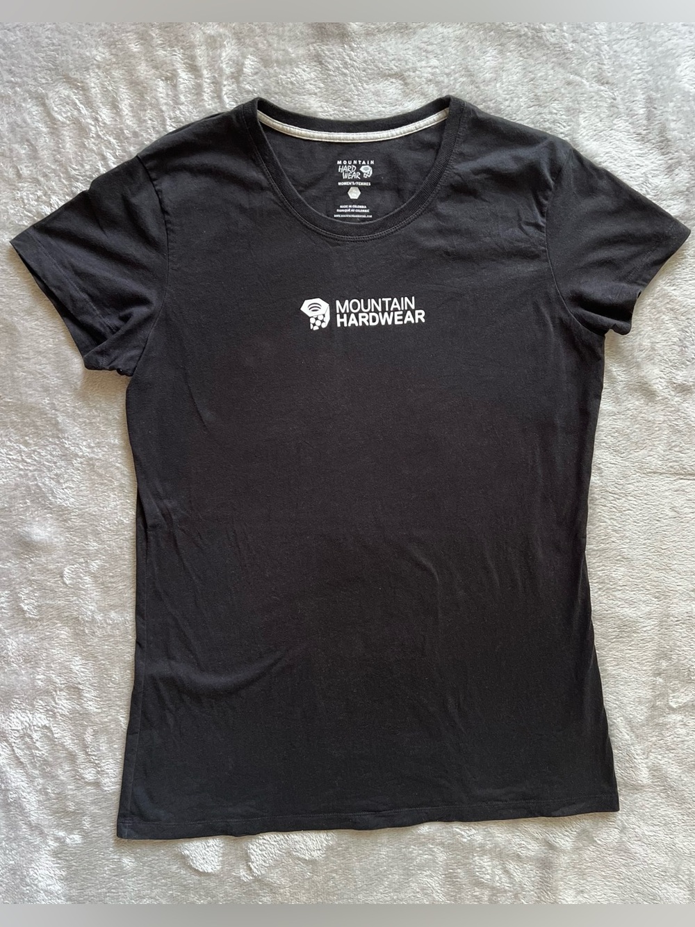 Mountain Hardwear Women’s Logo Graphic T-Shirt Black Size XL